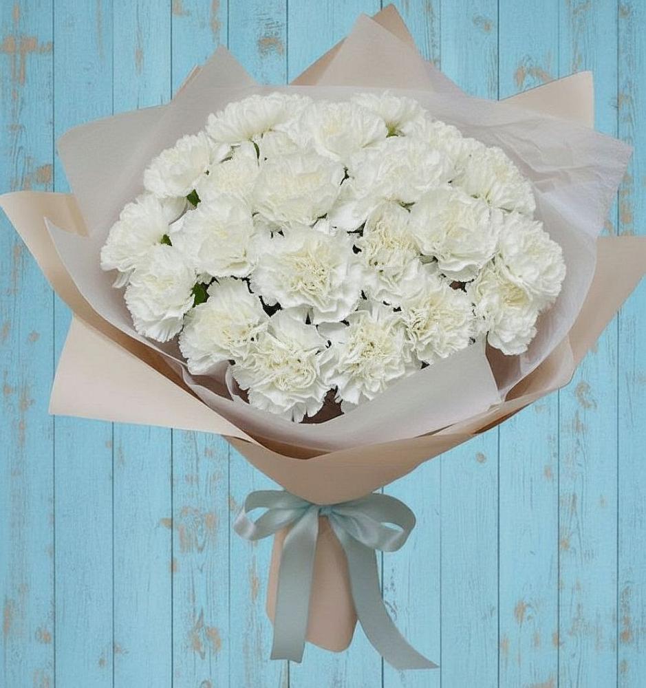 Букет цветов из: Гвоздики в Быково Московской области