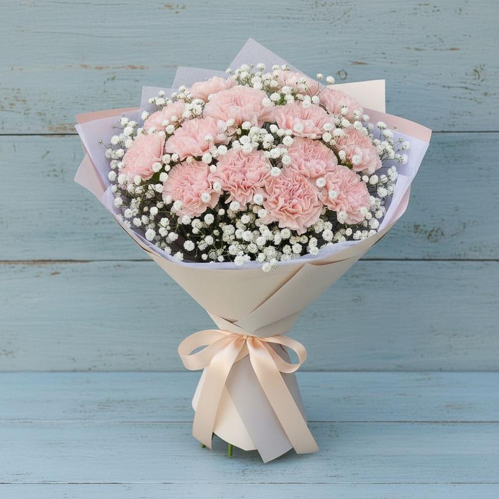 Букет цветов из: Гвоздики в Быково Московской области