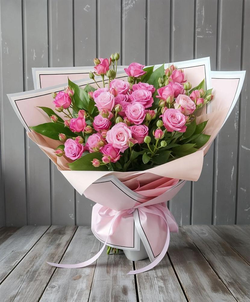 Букет Розовый кустик в Быково Московской области