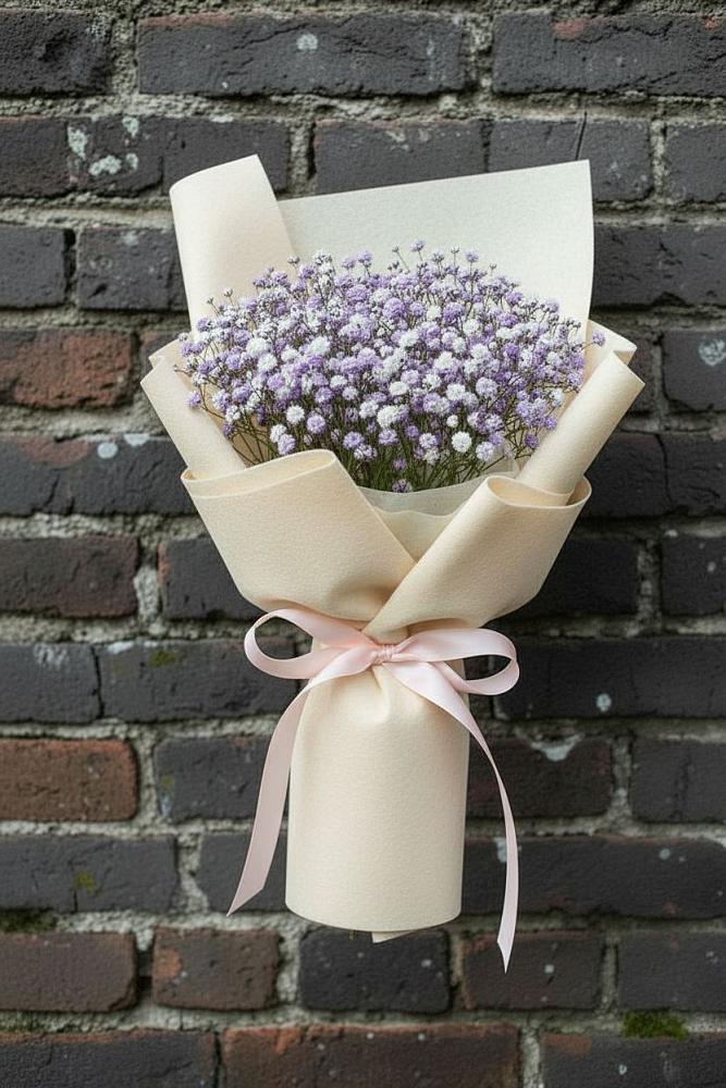 Букет цветов из: Гипсофила в Быково Московской области