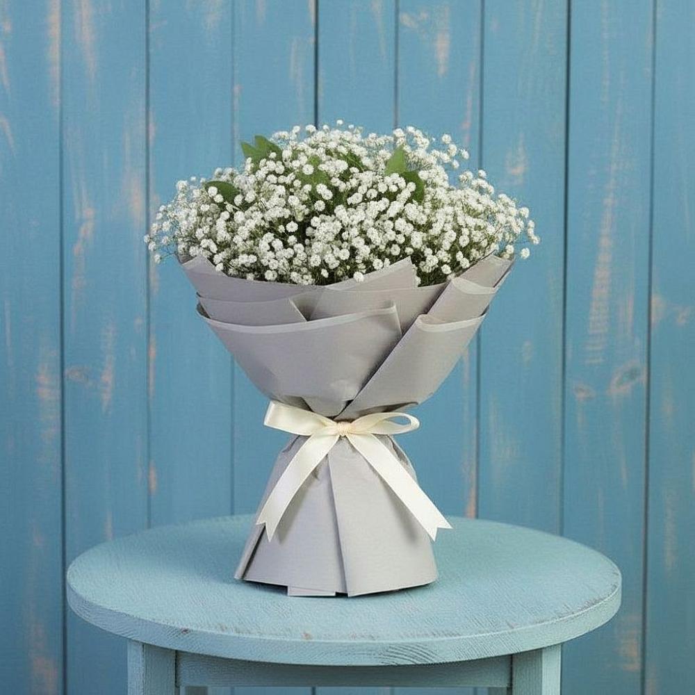 Букет цветов из: Гипсофила в Быково Московской области