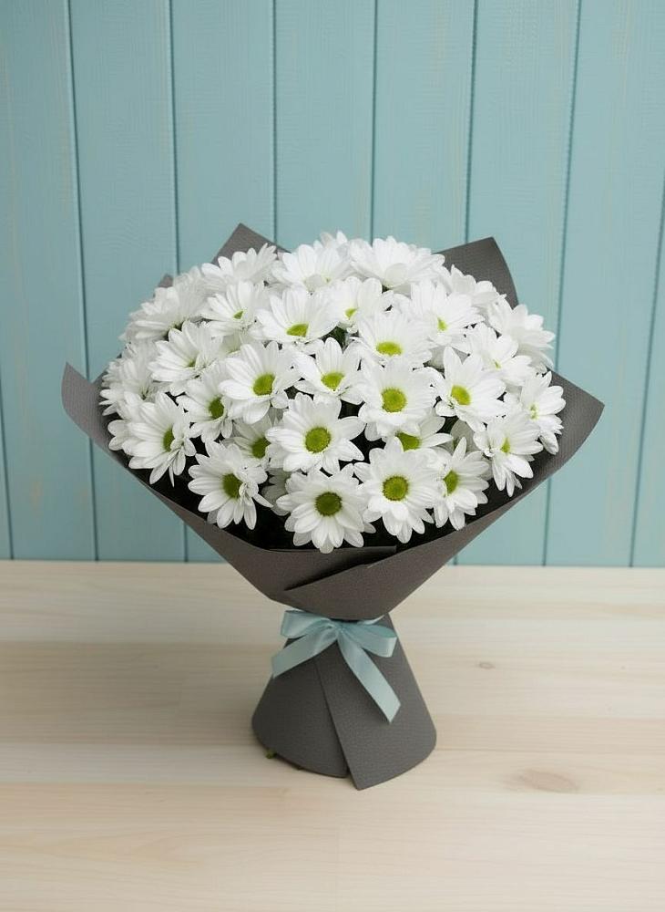 Букет цветов из: Хризантемы в Быково Московской области