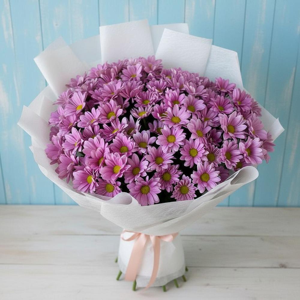 Букет цветов из: Хризантемы в Быково Московской области