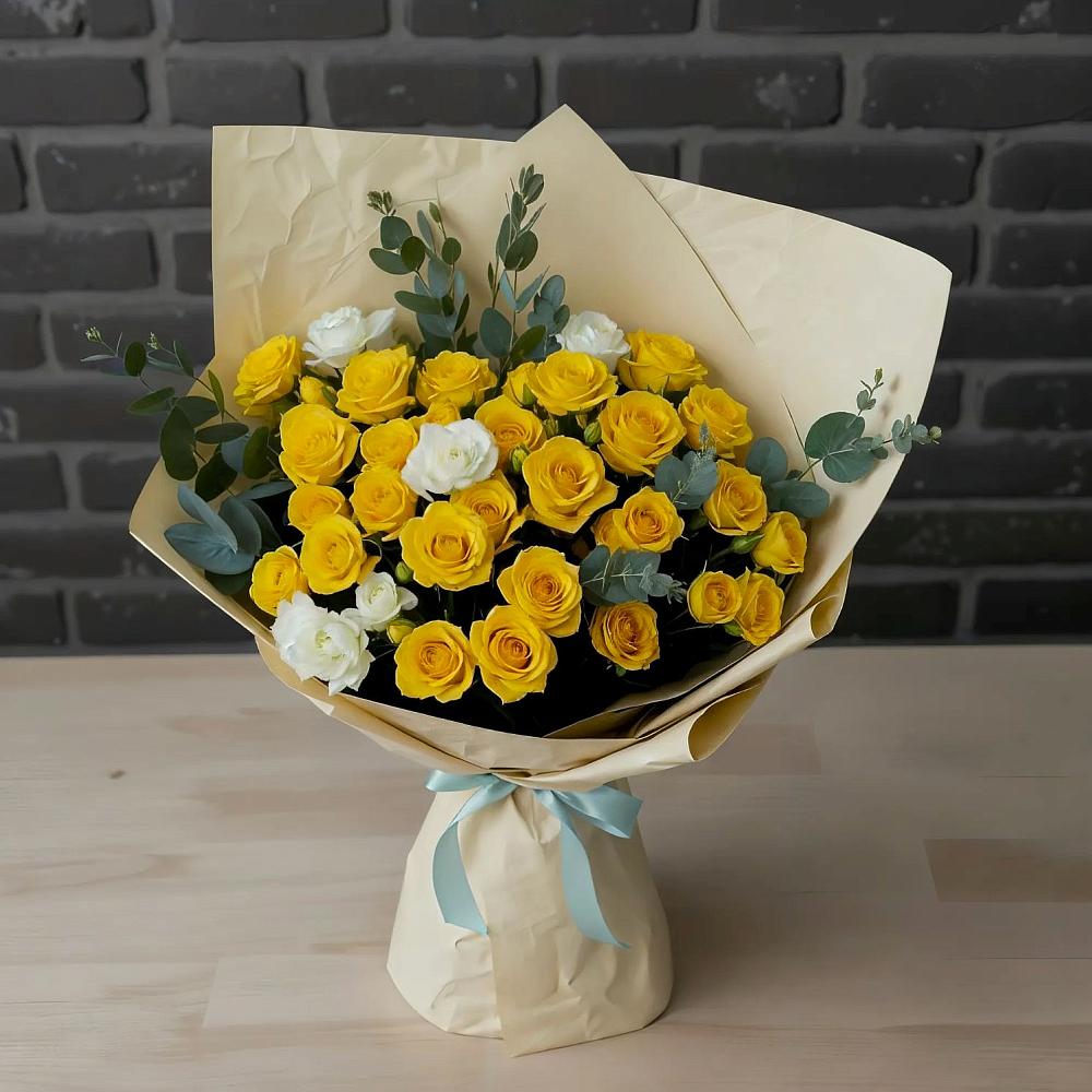 Букет цветов из: Розы в Быково Московской области