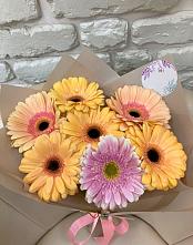 Букет цветов из:  Герберы в Быково Московской области