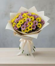 Букет цветов из:  Хризантемы в Быково Московской области