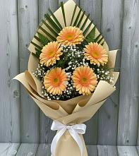 Букет цветов из:  Герберы в Быково Московской области