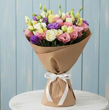 Букет цветов из:  Лизиантусы в Быково Московской области