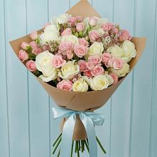 Букет цветов из:  Розы в Быково Московской области