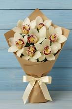 Букет цветов из:  Орхидеи и Розы в Быково Московской области