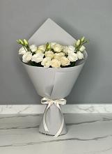 Букет цветов из:  Розы и Лизиантусы в Быково Московской области